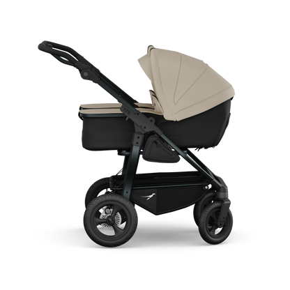 TFK Duo Twin & Sibling Pram – Sand | 2026 Combi Seat Version