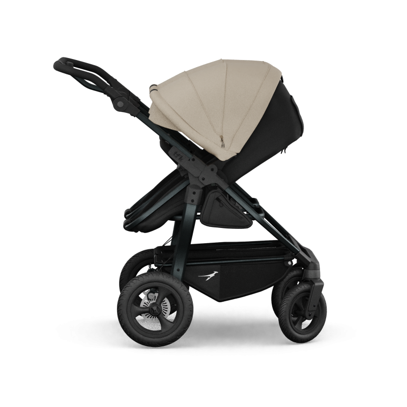 TFK Duo Twin & Sibling Pram – Sand | 2026 Combi Seat Version