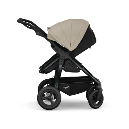 TFK Duo Twin & Sibling Pram – Sand | 2026 Combi Seat Version