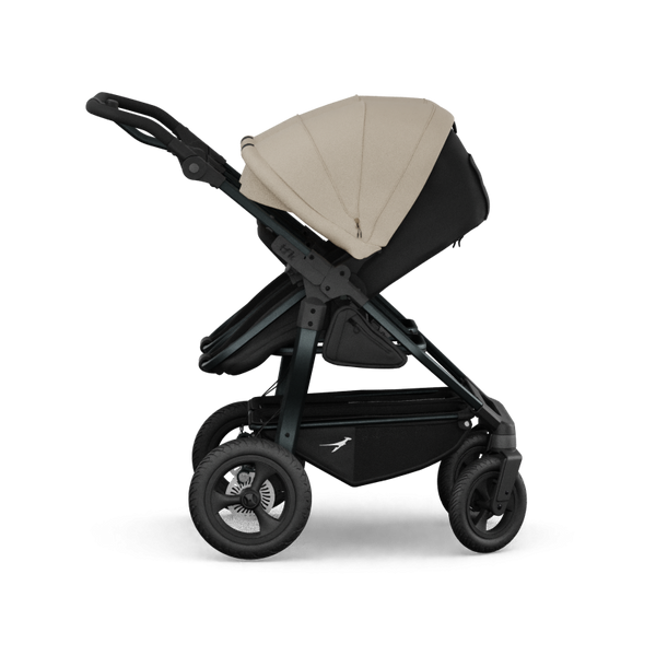TFK Duo Twin & Sibling Pram – Sand | 2026 Combi Seat Version