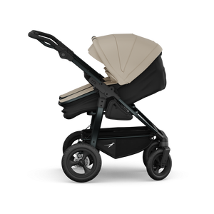 TFK Duo Twin & Sibling Pram – Sand | 2026 Combi Seat Version
