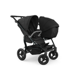 TFK Duo 2026 Black Complete Adventure Twin Bundle – 2 Combi Units & Footmuffs | 2026 Combi Seat