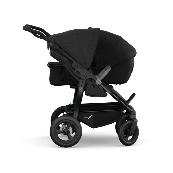 TFK Duo Twin & Sibling Pram – Black | 2026 Combi Seat Version