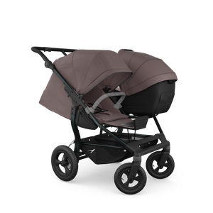 TFK Duo Twin & Sibling Pram – Braun (Brown) | 2026 Combi Seat Version