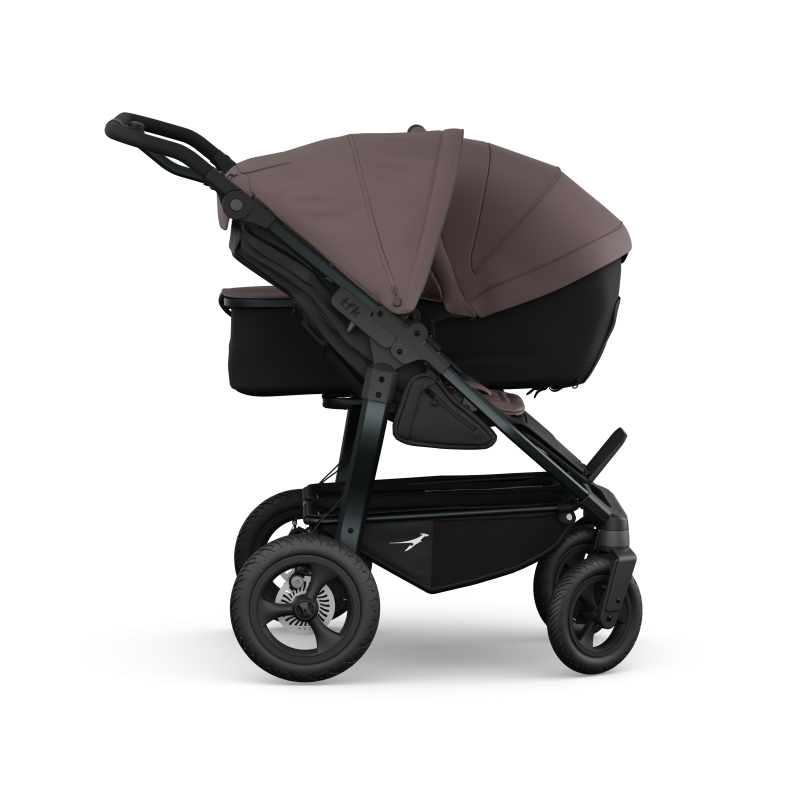 TFK Duo Twin & Sibling Pram – Braun (Brown) | 2026 Combi Seat Version