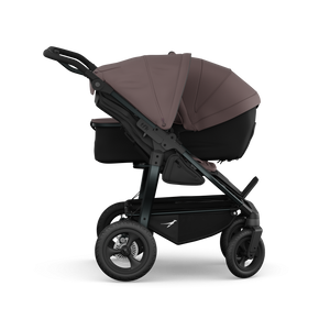 TFK Duo Twin & Sibling Pram – Braun (Brown) | 2026 Combi Seat Version