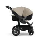 TFK Duo Twin & Sibling Sand Essential Twin Bundle – 2 Combi Units & Footmuffs | 2026 Combi Seat
