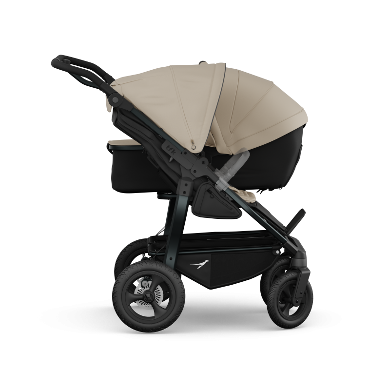 TFK Duo Twin & Sibling Pram – Sand | 2026 Combi Seat Version