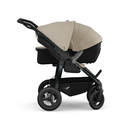 TFK Duo Twin & Sibling Pram – Sand | 2026 Combi Seat Version