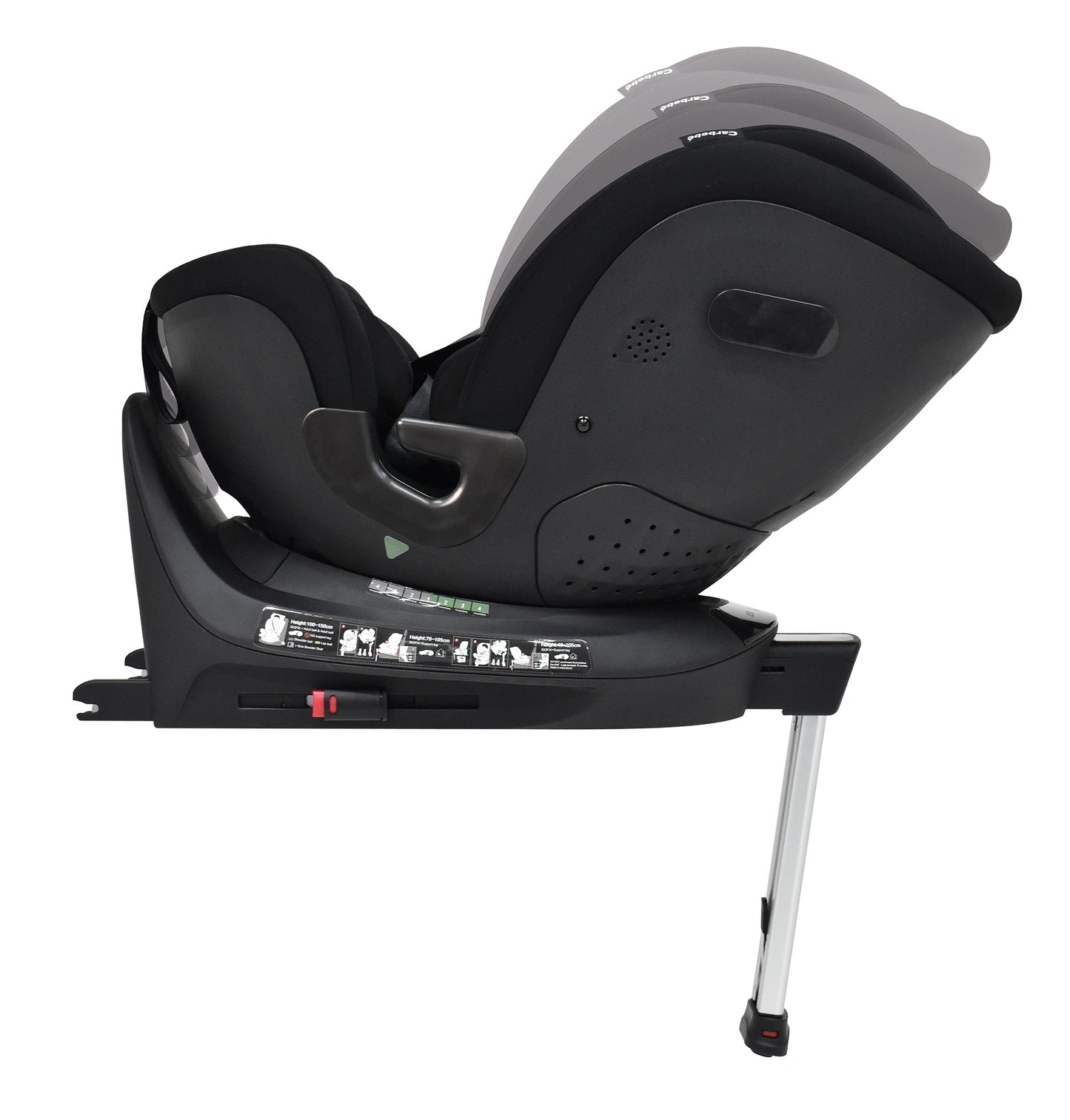 Bebecar E-Rodea Spin Car Seat 40cm-150cm - Grey Bebecar