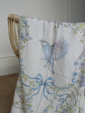Bluebird Meadow Organic Cotton Muslin Blanket