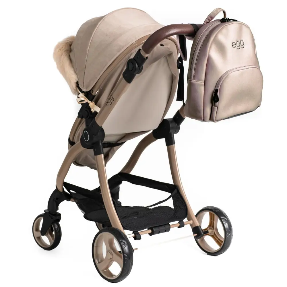 Egg Dolls Pram Backpack - Feather  Roma   