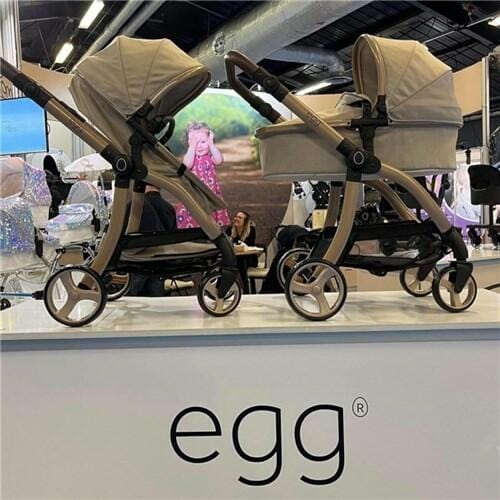 Egg Dolls Pram - Feather  Roma   