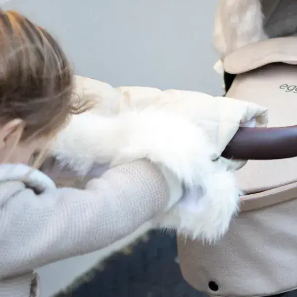 Egg Dolls Pram Hand Muff - Cream Roma