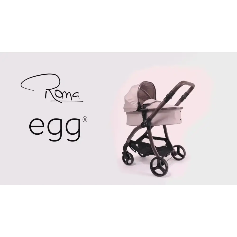 Egg Dolls Pram - Hush Violet  Roma   