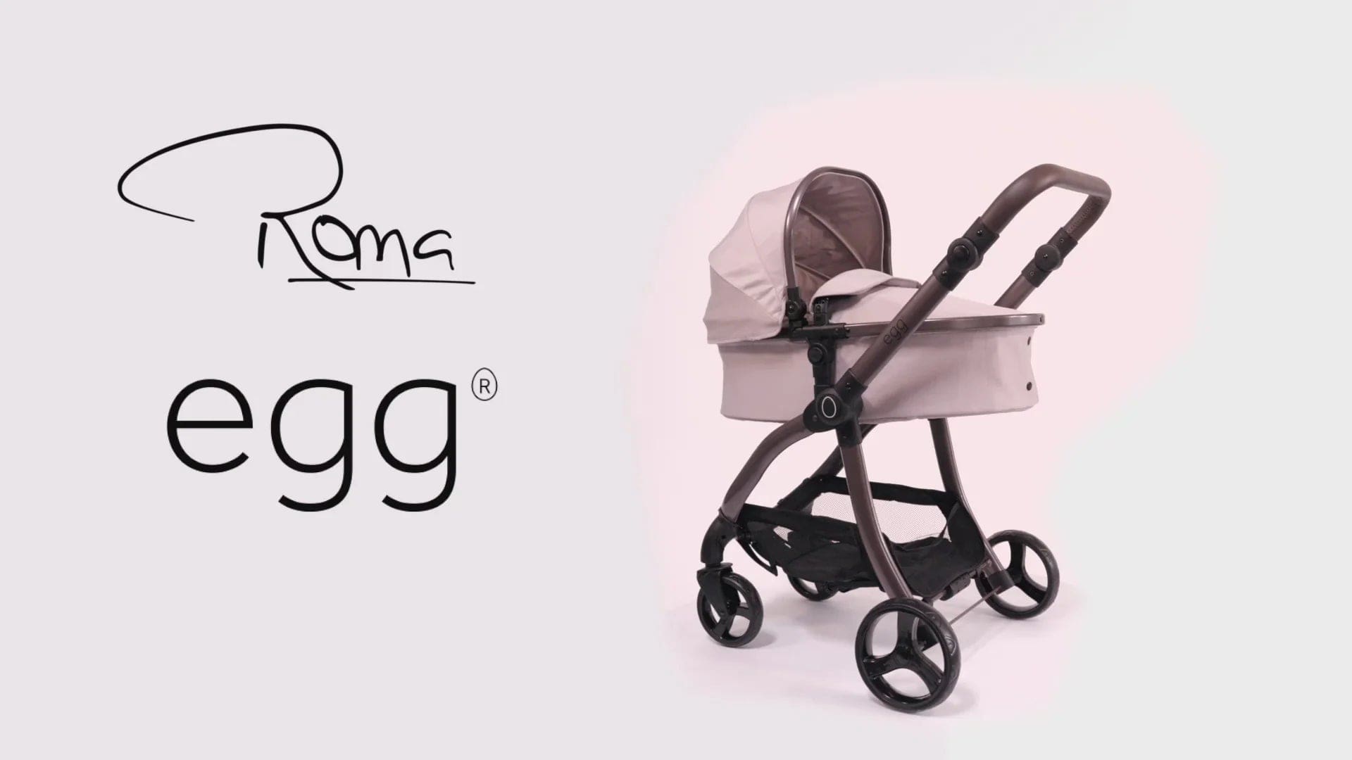 Egg Dolls Pram in Enchanting Hush Violet Colour Stylish Playtime for Kids Baby Boutique UK