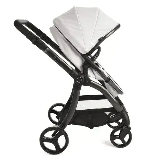 Roma Egg Dolls Pram New 2025 Colour - Houndstooth Silver