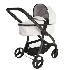 Egg Dolls Pram New 2025 Colour - Houndstooth Silver