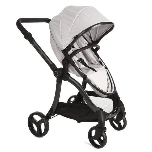 Egg Dolls Pram New 2025 Colour - Houndstooth Silver Roma
