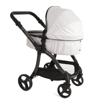 Egg Dolls Pram New 2025 Colour - Houndstooth Silver Roma