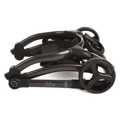 Egg Dolls Pram New 2025 Colour - Houndstooth Silver Roma