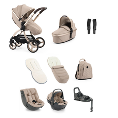 Egg3 Feather All Stages 360 Bundle with Shell 360 Infant & Toddler Car Seats + ISOFIX Base