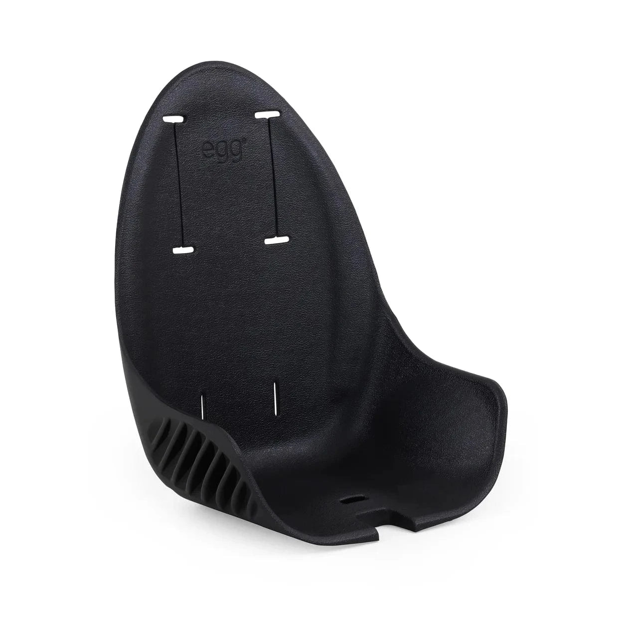 egg® Highchair – Premium 360° Rotating Baby Highchair - White Egg Black