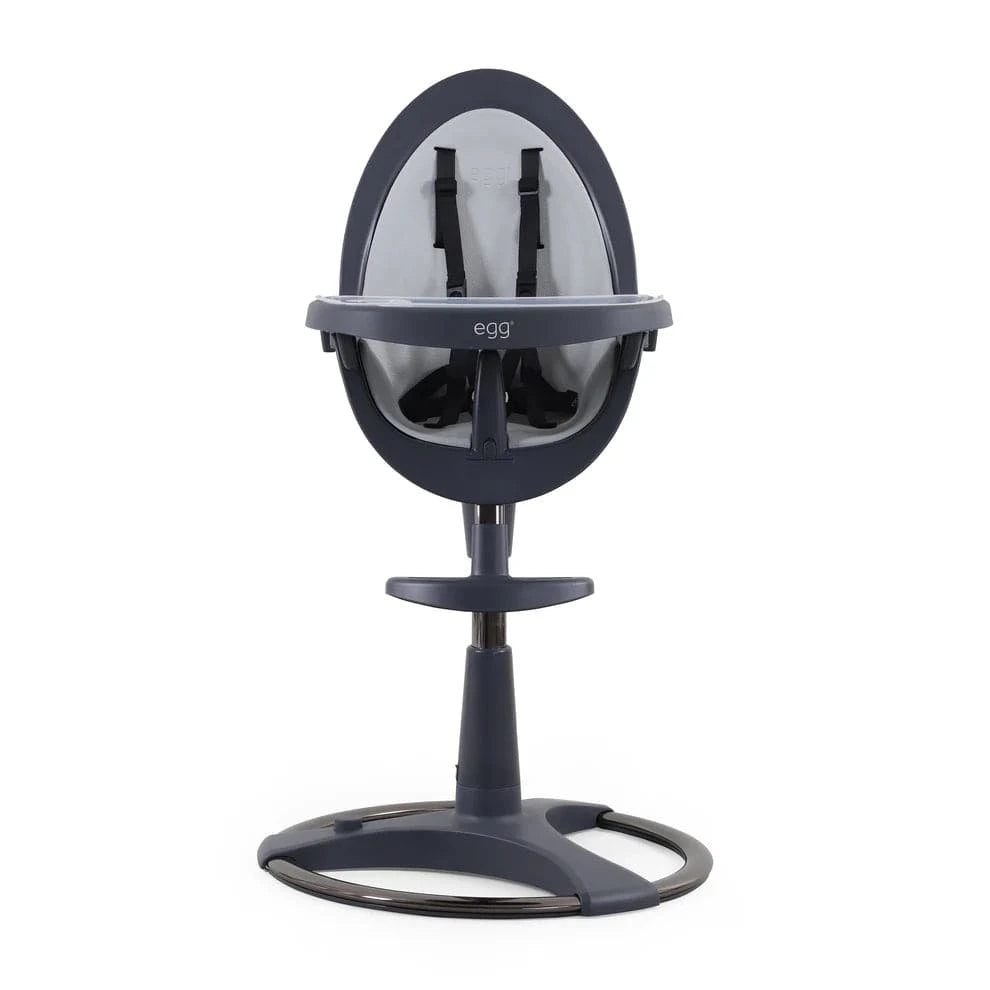egg® Highchair – Premium 360° Rotating Baby Highchair - Grey Egg