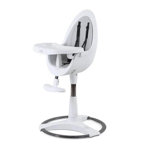 egg® Highchair – Premium 360° Rotating Baby Highchair - White