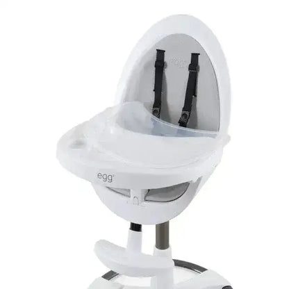 egg® Highchair – Premium 360° Rotating Baby Highchair - White Egg