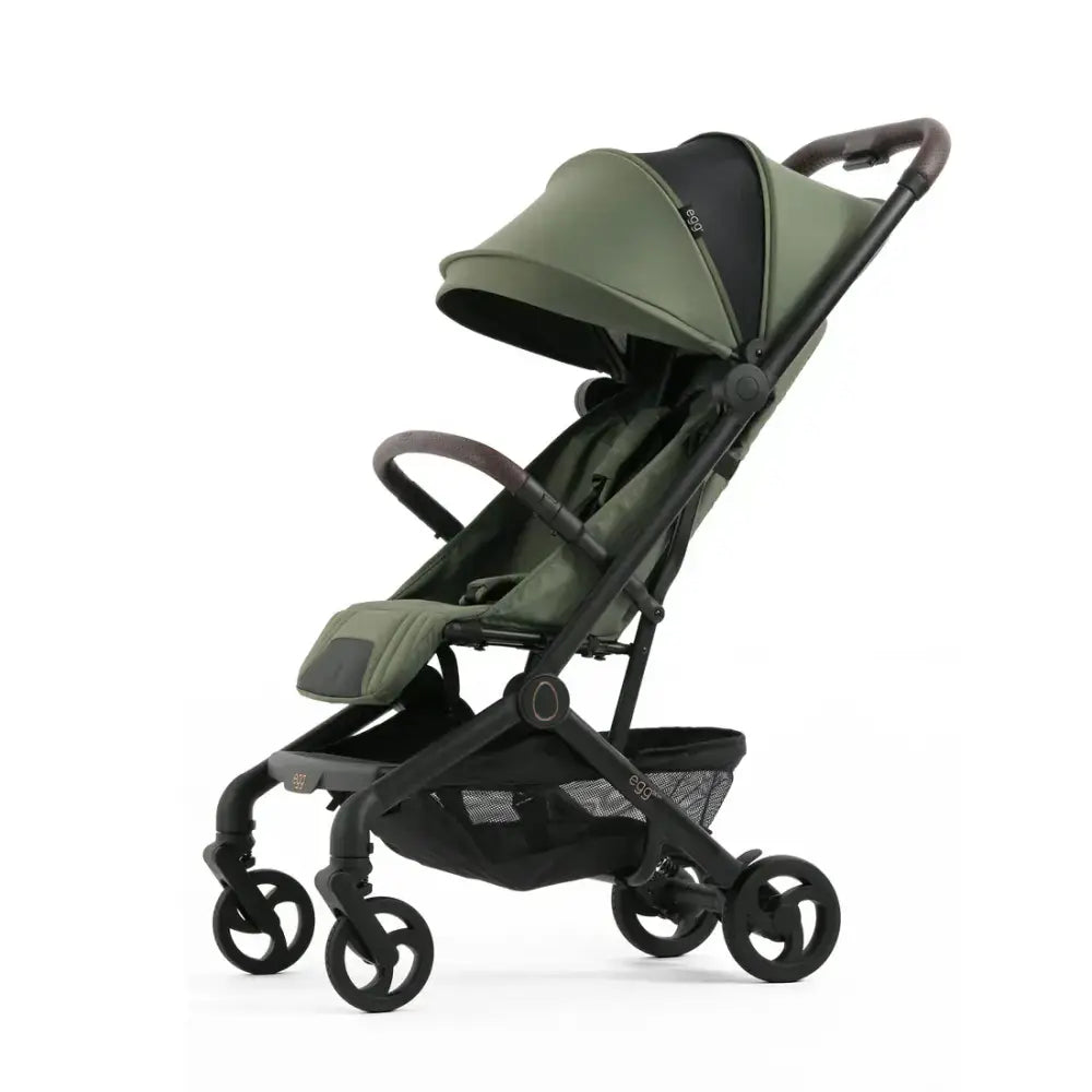 Egg® Sky Stroller in Green | Lightweight Cabin-Approved Travel Pushchair (8kg) Egg