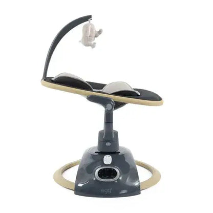 Egg® Smart Motion Baby Rocker – Luxury Automatic Rocker - Carbonite Egg