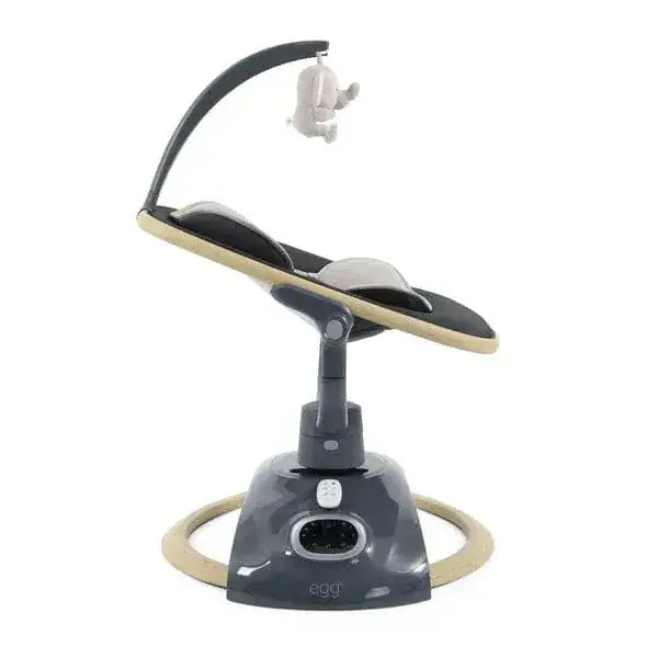 Egg® Smart Motion Baby Rocker – Luxury Automatic Rocker - Carbonite Egg