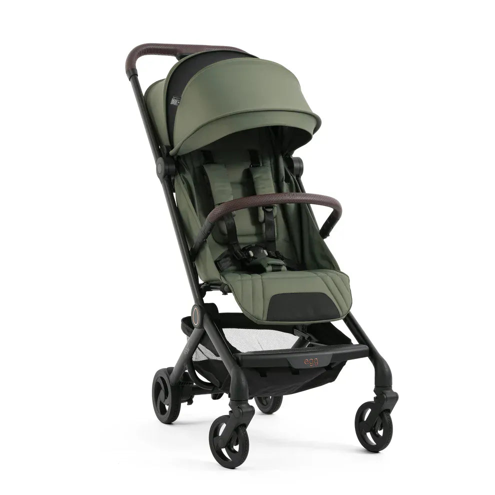 Egg® Sky Stroller in Green | Lightweight Cabin-Approved Travel Pushchair (8kg) Egg Stroller Only no Travel Bag