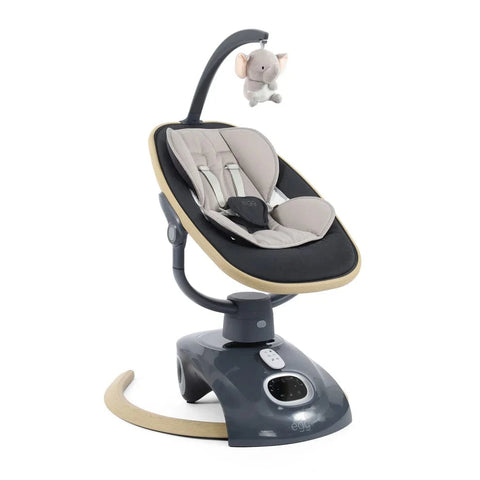 Egg® Smart Motion Baby Rocker – Luxury Automatic Rocker - Carbonite