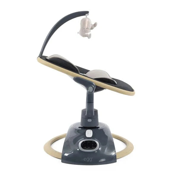 Egg® Smart Motion Baby Rocker – Luxury Automatic Rocker - Carbonite Egg