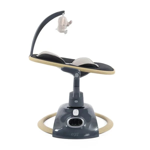 Egg® Smart Motion Baby Rocker – Luxury Automatic Rocker - Carbonite Egg