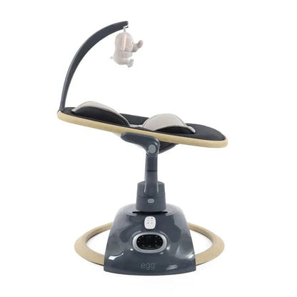 Egg® Smart Motion Baby Rocker – Luxury Automatic Rocker - Carbonite Egg