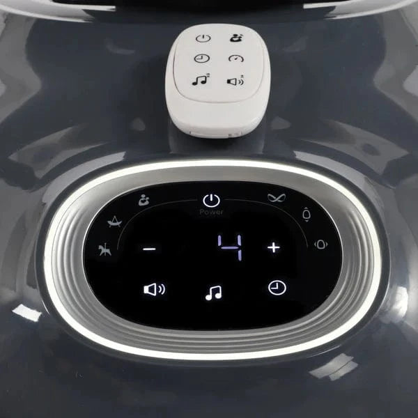 Egg® Smart Motion Baby Rocker – Luxury Automatic Rocker - Carbonite Egg