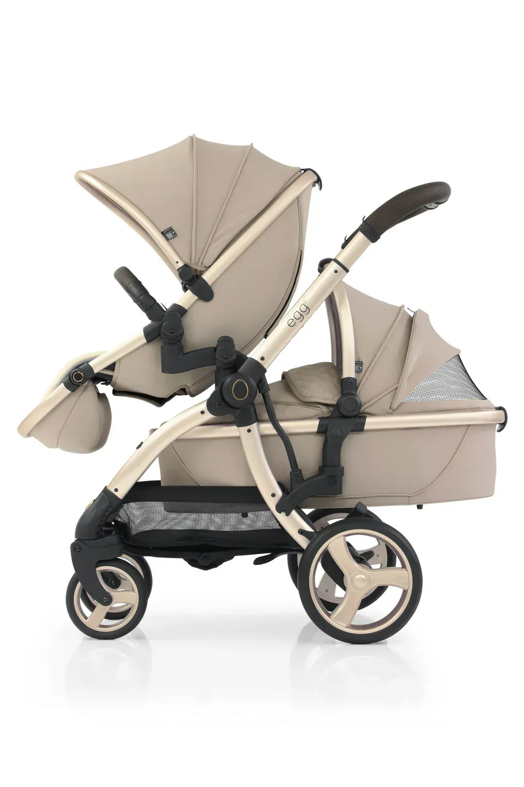 Egg3® Double Feather Luxury Stroller Bundle - 8 Piece Bundle Egg