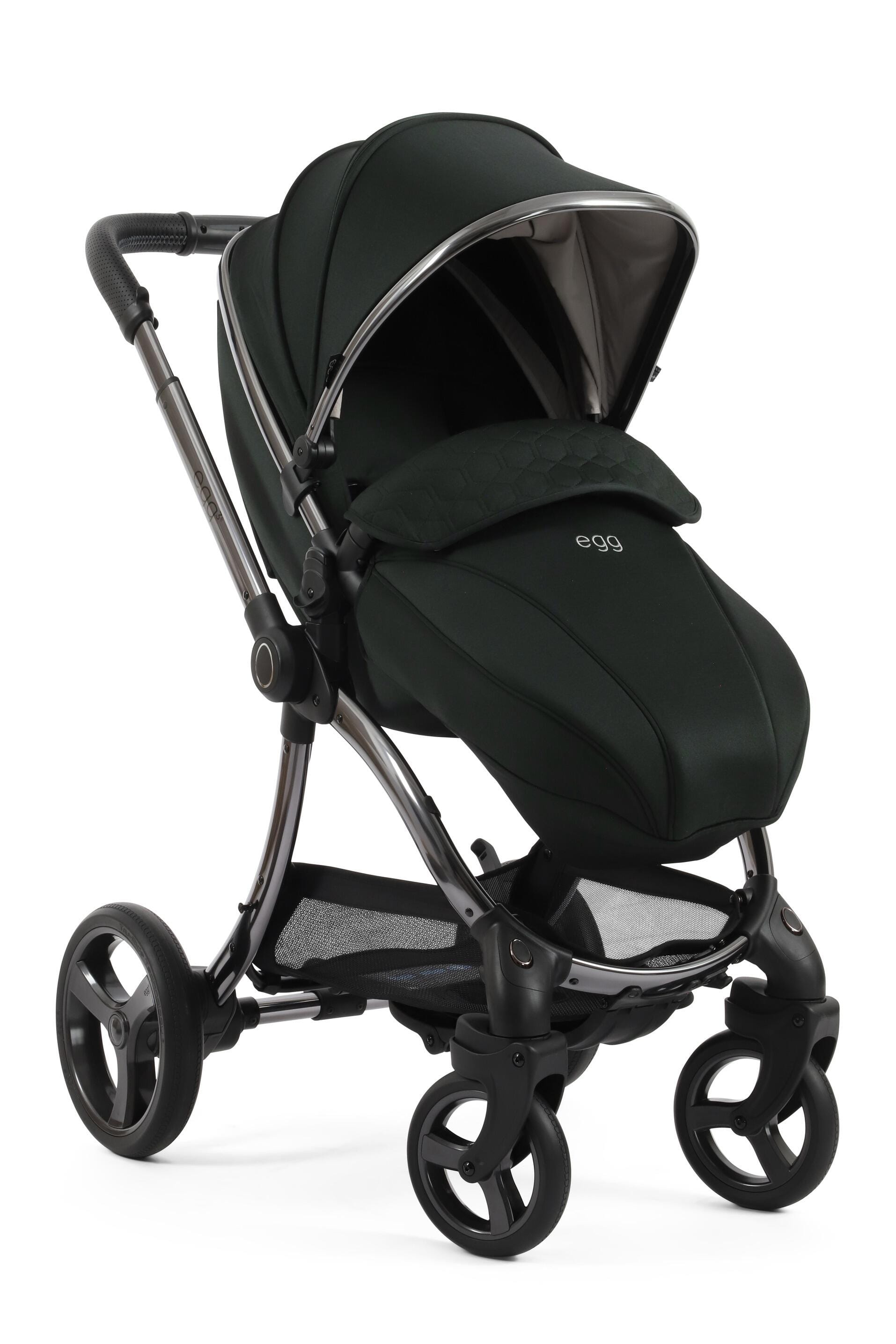 Egg3® Egg 3 Black Olive Stroller 3 in 1 Avionaut Bundle Egg