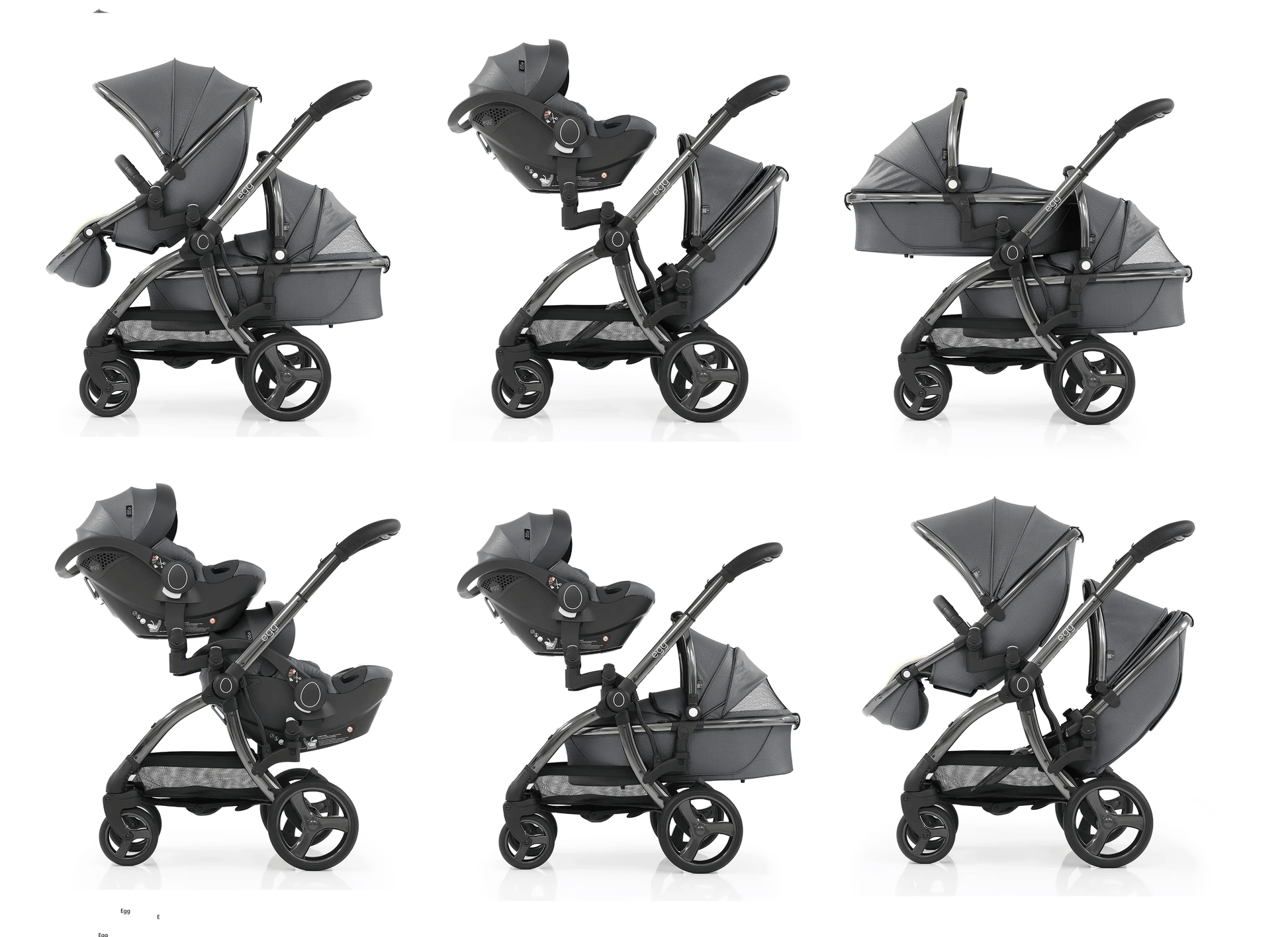 Egg double pram adapters online