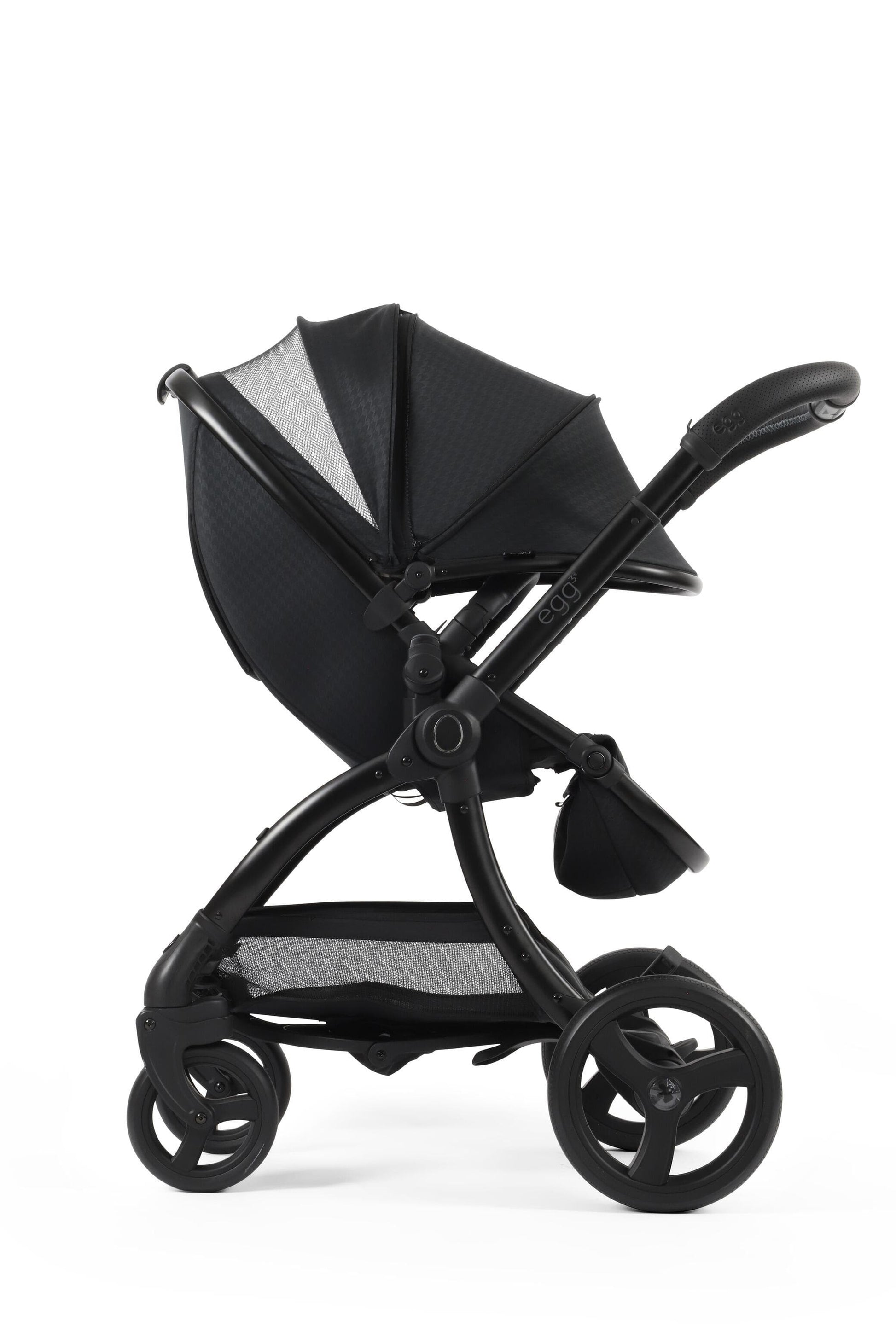 Egg3® Egg 3 Houndstooth Black Special Edition Stroller 3 in 1 Avionaut Bundle Egg