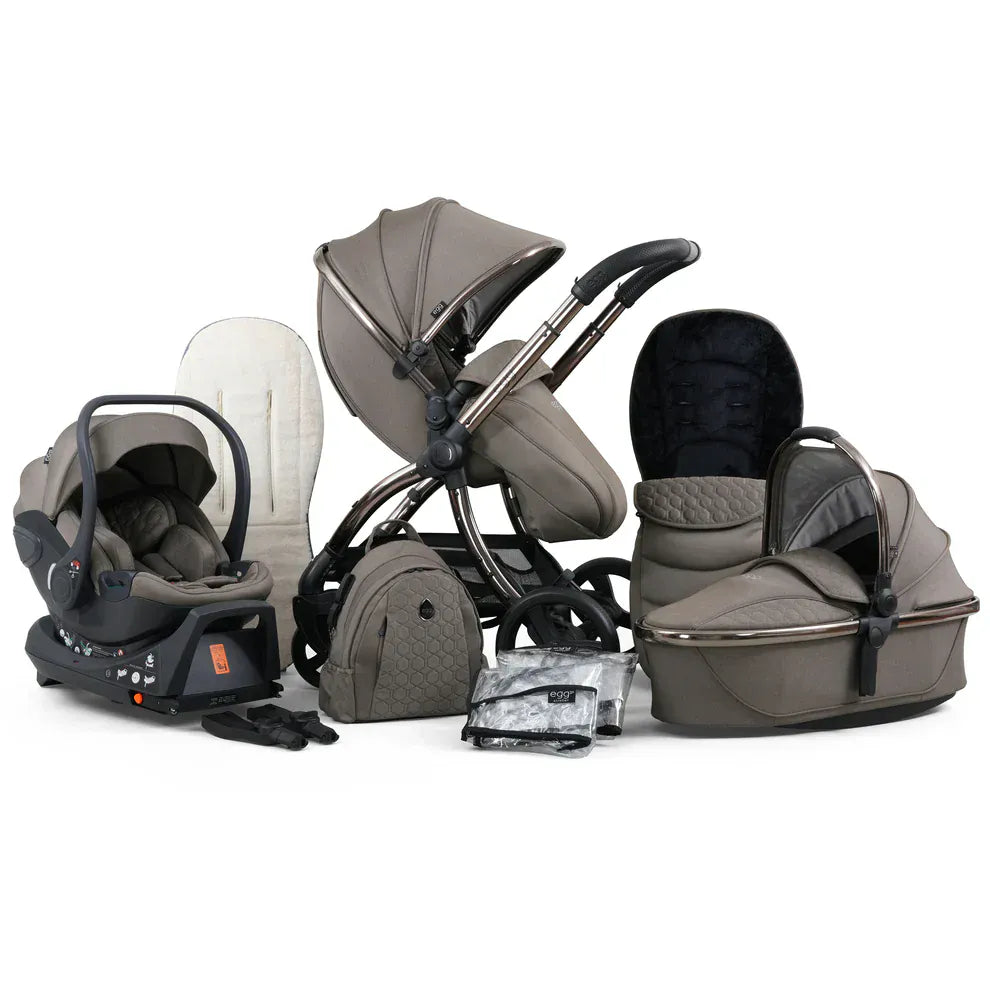 Egg3® Mink Luxury Stroller Bundle - 8 Piece Bundle Egg
