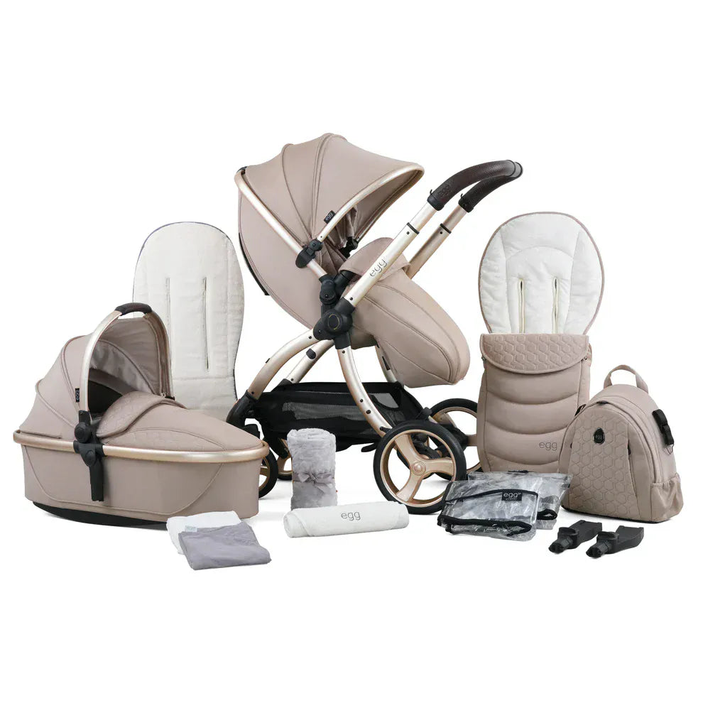 Egg3® Feather Luxury Stroller Snuggle Bundle Egg