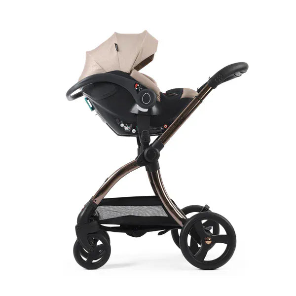 Egg3® Houndstooth Almond Special Edition Luxury Stroller Bundle - 8 Piece Bundle Egg