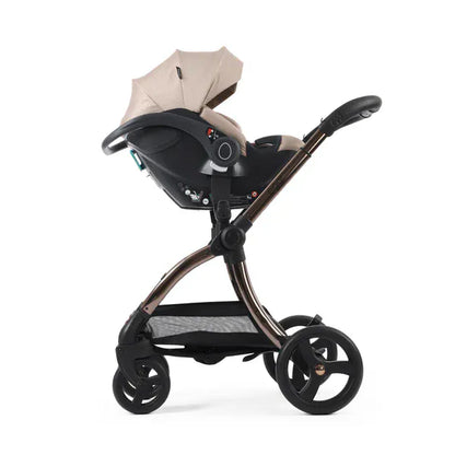 Egg3® Houndstooth Almond Special Edition Luxury Stroller Bundle - 8 Piece Bundle Egg