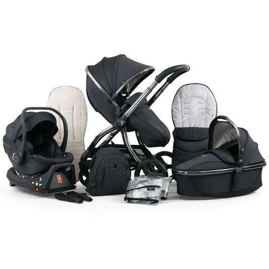 Egg3® Carbonite Luxury Stroller Bundle - 8 Piece Bundle Egg