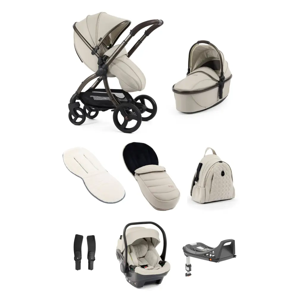 Egg3® Cashmere Luxury Stroller Bundle - 8 Piece Bundle Egg