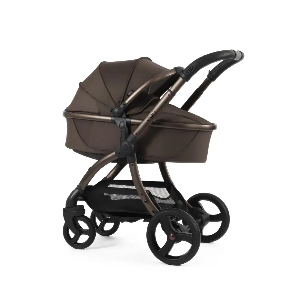 Egg3® Chocolate Velvet Luxury Stroller Bundle - 8 Piece Bundle Egg